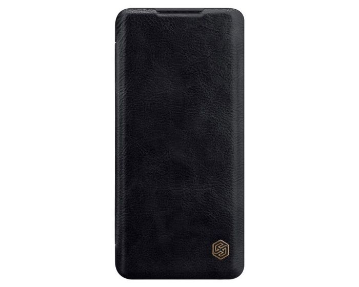 Nillkin Qin High Quality PU Leather Δερμάτινη Θήκη Book - Black (Xiaomi Mi Note 10 Lite)