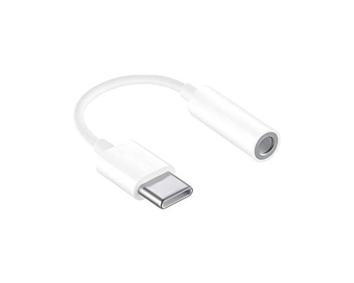 AL10 Αντάπτορας Ακουστικών 3.5mm jack σε USB Type-C Λευκό