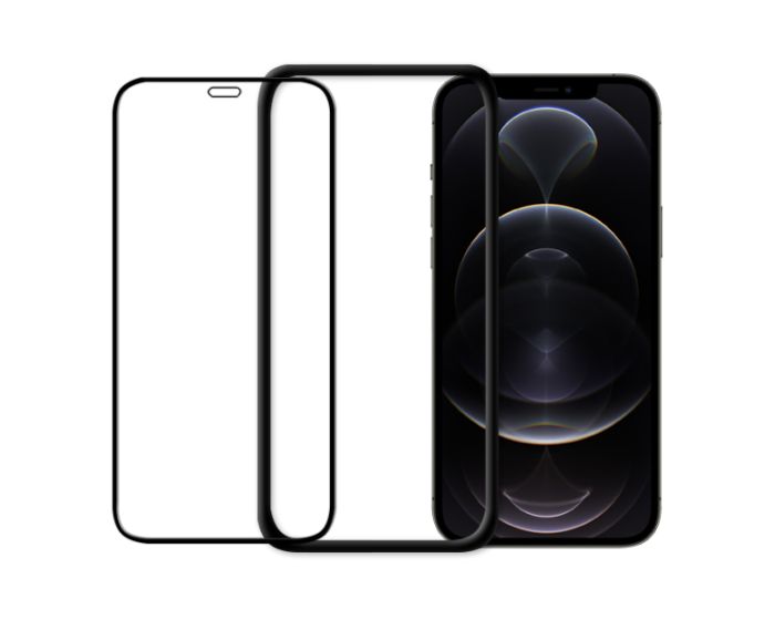 Odzu Glass Screen Protector Kit (GLS-KIT-AI12PM) Black (iPhone 12 Pro Max)