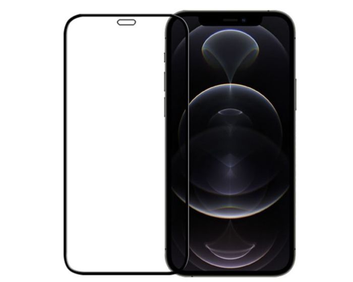 Odzu Glass Screen Protector Edge 2 Edge (GLS-E2E-AI12PM) Black (iPhone 12 Pro Max)