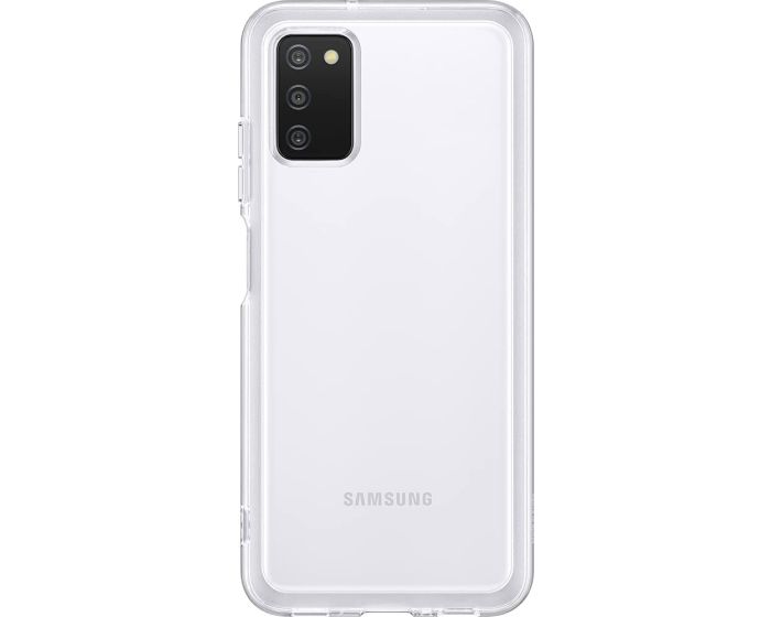 Samsung Soft Clear Cover (EF-QA038TTEGEU) Θήκη Σιλικόνης Transparent (Samsung Galaxy A03s)