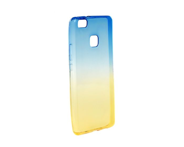 Forcell Soft TPU Ombre - Blue / Gold (Huawei P9 Lite Mini)