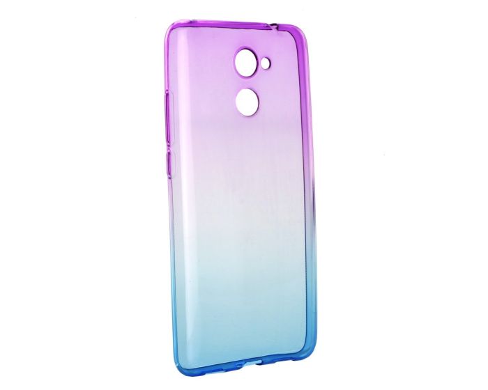 Forcell Soft TPU Ombre - Purple / Blue (Huawei Y7)