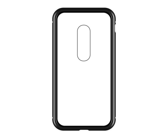 Wozinsky Magneto Full Body Bumper Case - Μαγνητική Θήκη Clear / Black (OnePlus 7)