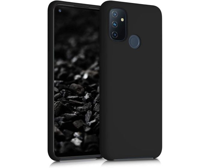 KWmobile Flexible Rubber Case Θήκη Σιλικόνης (53891.01) Black (OnePlus Nord N100)