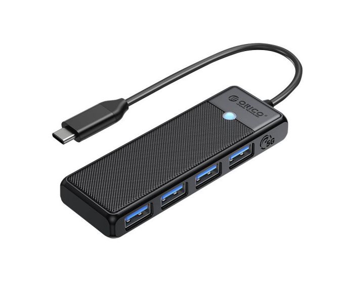 Orico Hub 4in1 Type-C σε 4x USB-A 3.0 - Black