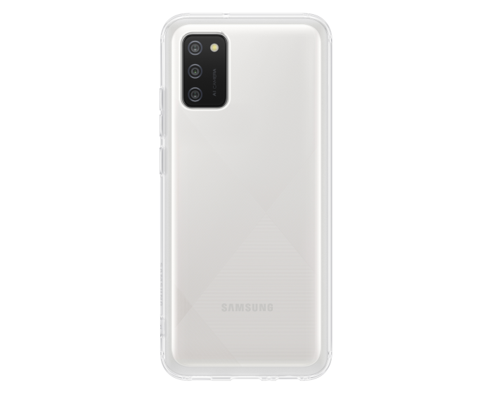 Samsung Soft Clear Cover (EF-QA026TTEGEU) Θήκη Σιλικόνης Clear (Samsung Galaxy A02s)