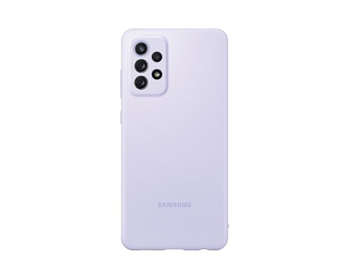 Samsung Silicone Case (EF-PA725TVEGWW) Θήκη Σιλικόνης Violet (Samsung Galaxy A72 4G / 5G)