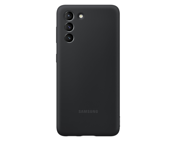 Samsung Silicone Case (EF-PG991TBEGWW) Θήκη Σιλικόνης Black (Samsung Galaxy S21 5G)