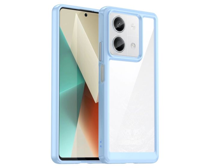 Outer Space Hybrid Case with Gel Frame Blue (Xiaomi Redmi Note 13 5G)