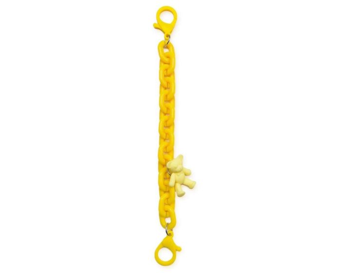 Color Chain Rope Style Phone Strap Λουράκι - Yellow
