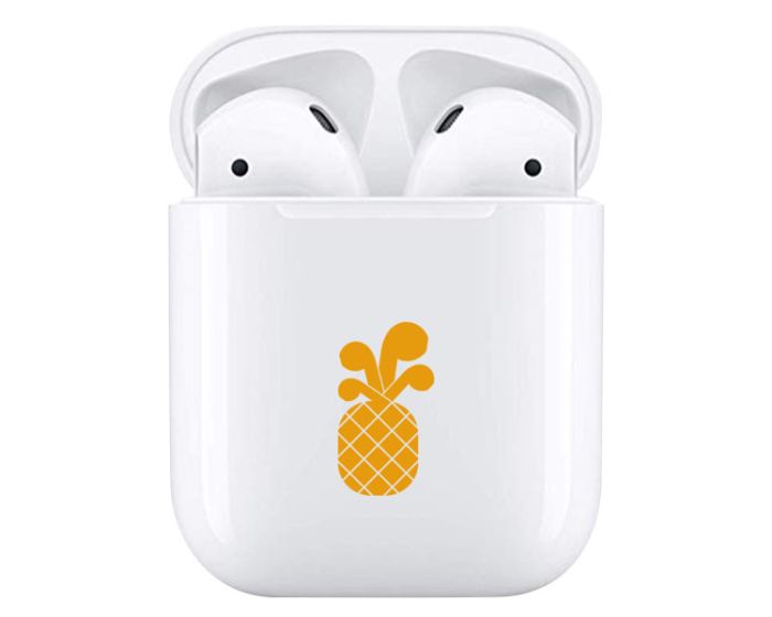 PinePods TWS True Wireless Bluetooth Stereo Earbuds with Charging Box - Golden
