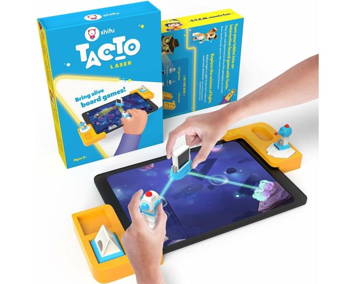 PlayShifu Plugo Tacto Laser Διαδραστικό Επιτραπέζιο Παιχνίδι μέσω Tablet