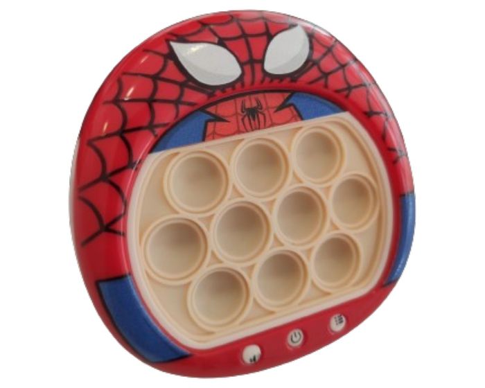 BEST FOR QuickPush Electronic Anti-Stress Game Pop It - Spiderman Red