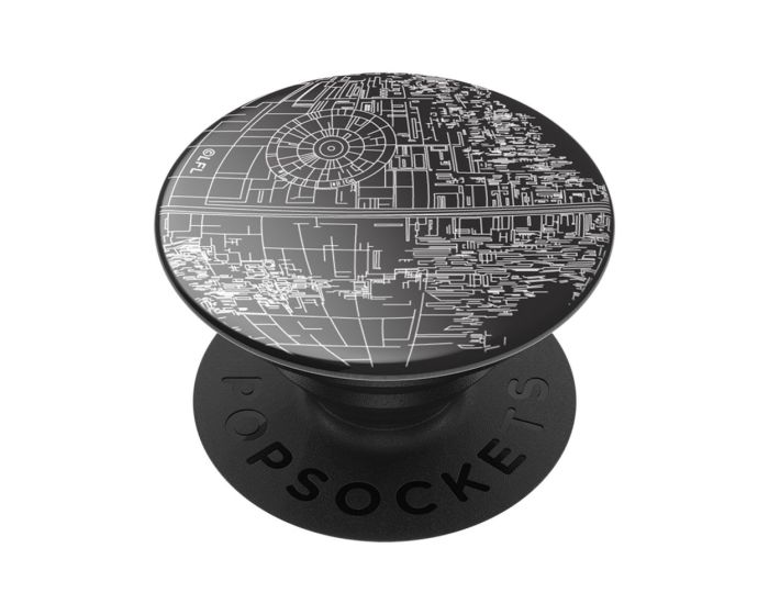 PopSockets Swappable PopGrips Aluminum Death Star (100999)
