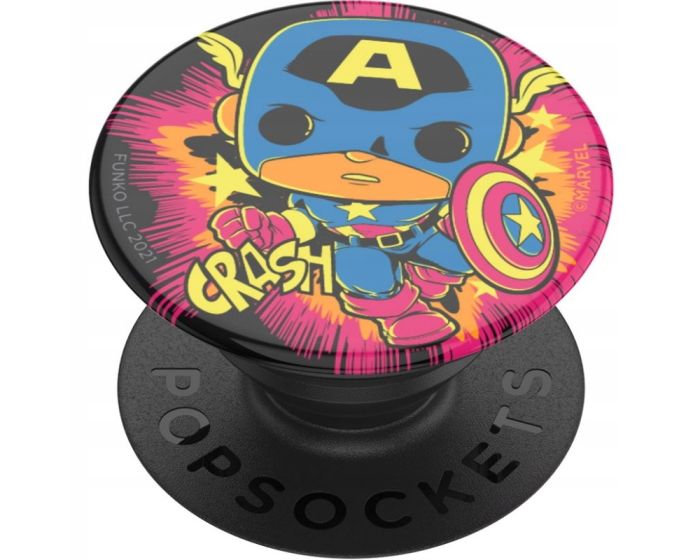 PopSockets PopGrip Standard - Funko Pop! Captain America Marvel (112345)