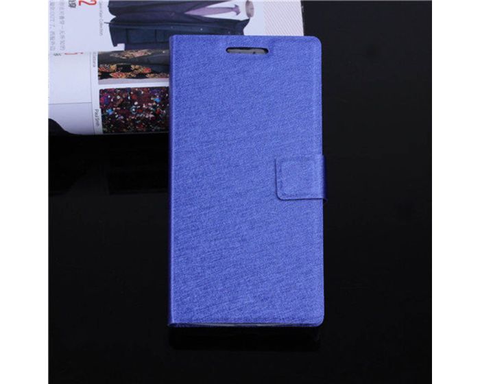 Θήκη Πορτοφόλι Wallet Case Μπλε (Huwaei Ascend P6)