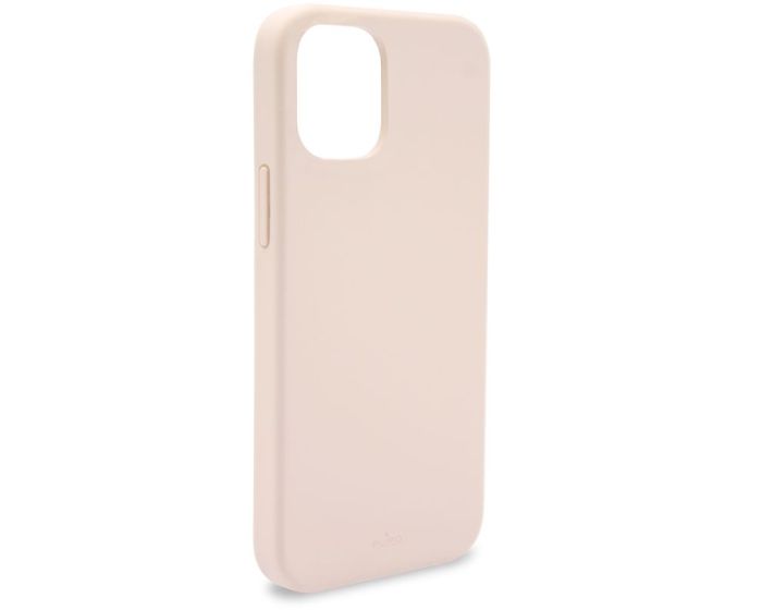 Puro Icon Soft Touch Anti-Microbial Silicone Case Rose (iPhone 13 Pro)