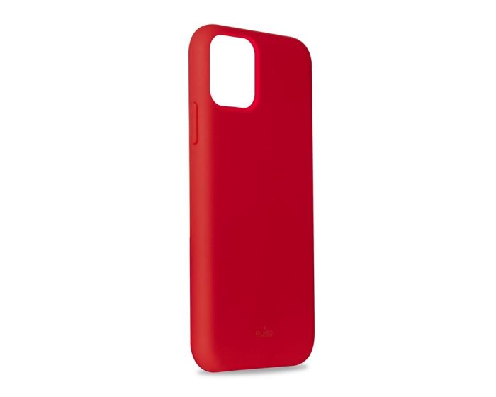 Puro Icon Soft Touch Silicone Case Red (iPhone 11 Pro Max)