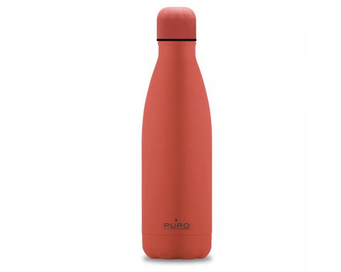 Puro ICON Stainless Steel Bottle 500ml Θερμός Licing Coral
