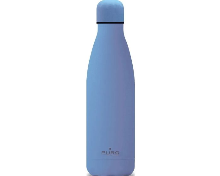 Puro ICON Stainless Steel Bottle 500ml Θερμός Formentera Blue