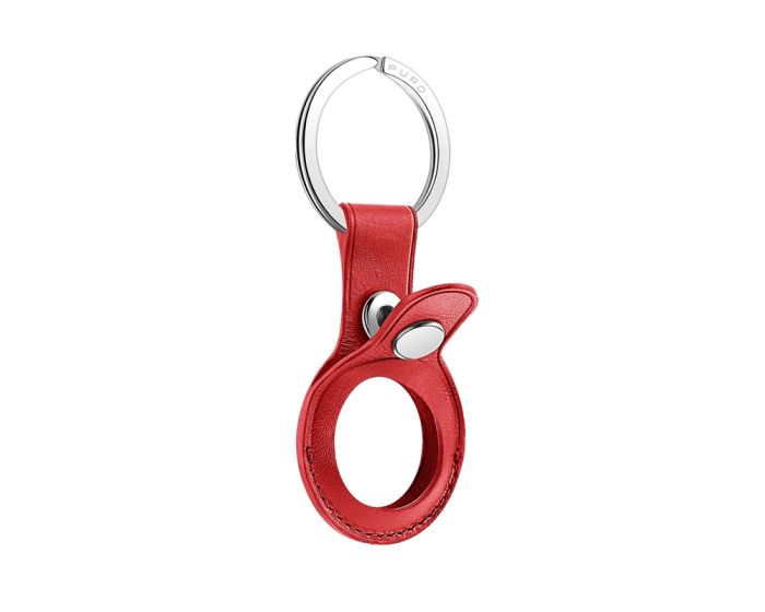 Puro SKY Case Keychain with Key Ring for Apple AirTag Θήκη - Red