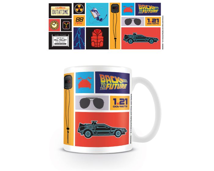 Back to the Future (Collection) Mug 315ml Κεραμική Κούπα - White