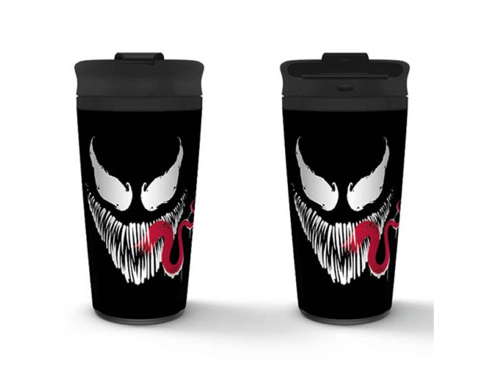 Marvel Metal Travel Mug 450ml Θερμός - Venom (Face)
