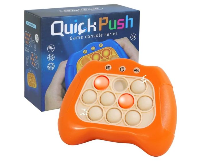 QuickPush Electronic Anti-Stress Game Pop It - Orange