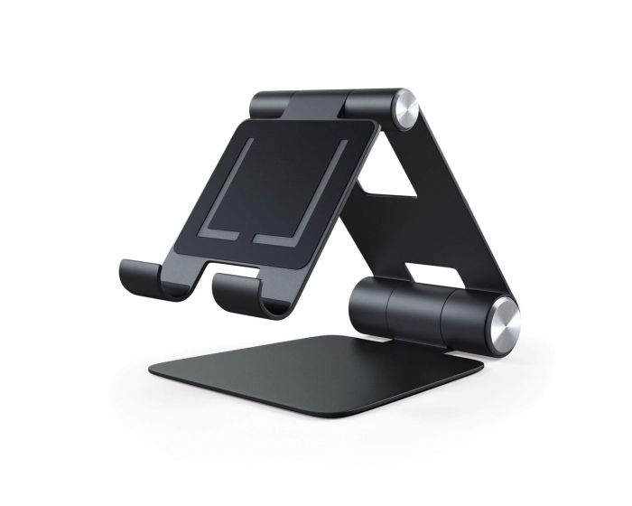 SATECHI R1 Aluminum Hinge Holder Foldable Stand Βάση Στήριξης για Smartphone / Tablet - Black
