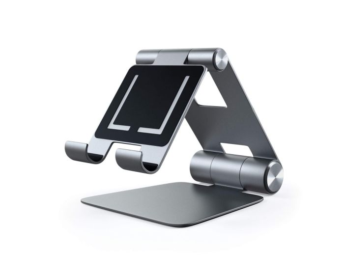 SATECHI R1 Aluminum Hinge Holder Foldable Stand Βάση Στήριξης για Smartphone / Tablet - Space Grey