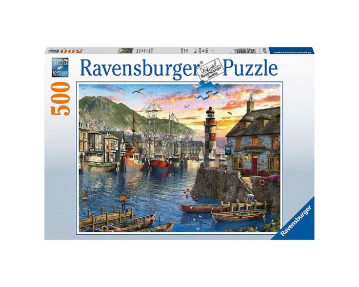 Ravensburger 500 Puzzle (15045) Ανατολή στο Λιμάνι