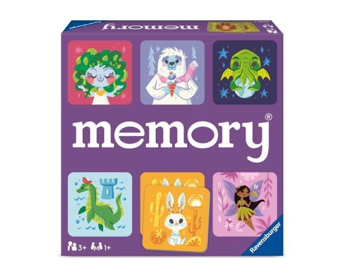 Ravensburger Επιτραπέζιο Μνήμης Memory (20595) Γλυκά Τερατάκια