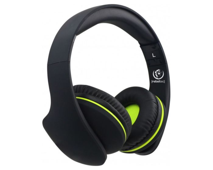 Rebeltec Viral Wireless Headphones Ασύρματα Ακουστικά Bluetooth - Black