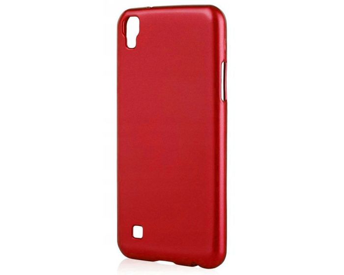 Forcell Jelly Flash Matte Slim Fit Case Θήκη Σιλικόνης Red (LG X Power)