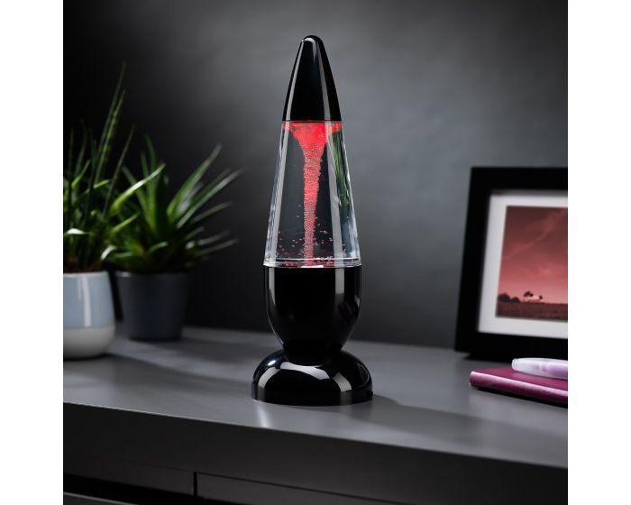 RED5 Mini Twister Lamp - Φωτιστικό LED Μπαταρίας που Παράγει Υπνωτιστικό Θέαμα - Μαύρο