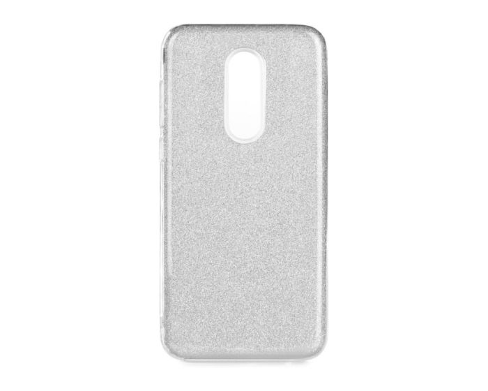 Forcell Glitter Shine Glitter Cover Hard Case Silver (Xiaomi Redmi 5 Plus)