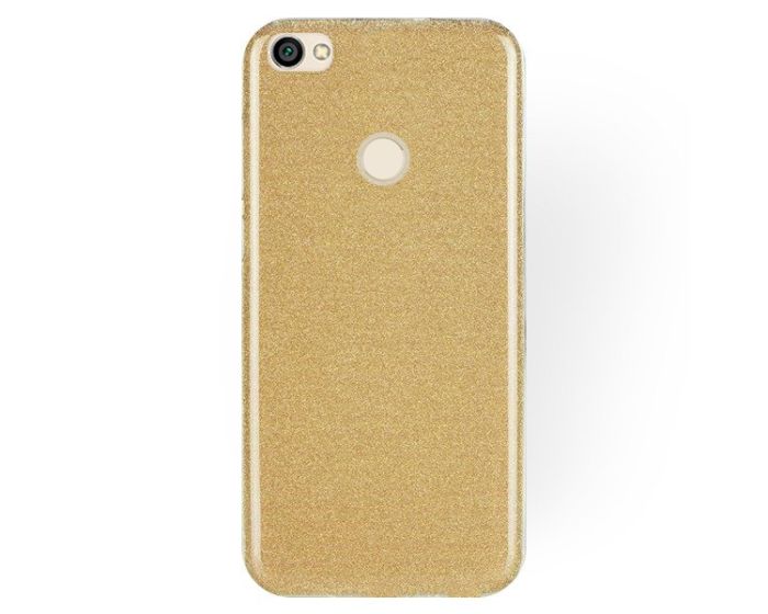 Forcell Glitter Shine Glitter Cover Hard Case Gold (Xiaomi Redmi Note 5A Prime)