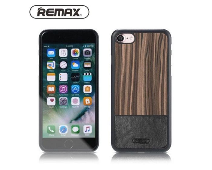 REMAX Boundless Series Case - Σκληρή Θήκη Walnut (iPhone 7 / 8 / SE 2020 / 2022)