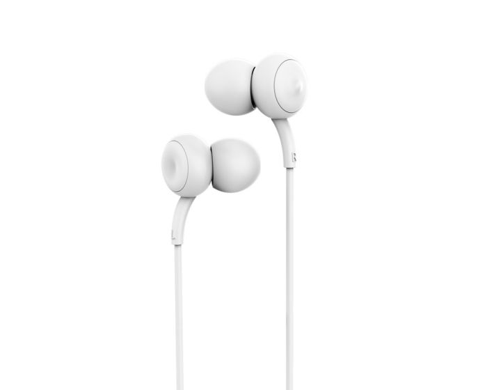 Remax RM-510 In-Ear Headphones Hands Free Ακουστικά White