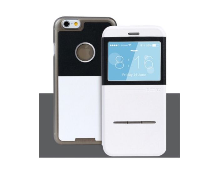 Remax Elegance Series Case (88-00030) Θήκη Smart View White (iPhone 6 / 6s)