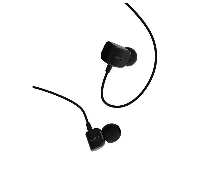 Remax RM-502 In-Ear Headphones Hands Free Ακουστικά Black