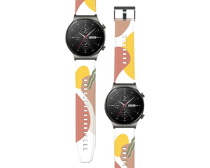 Silicone Replacement Band Camo Brown Λουράκι Σιλικόνης για Huawei Watch GT2 Pro