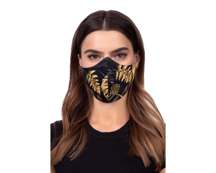 Reusable Profiled Face Mask Προστατευτική Μάσκα Προσώπου - Golden Jungle
