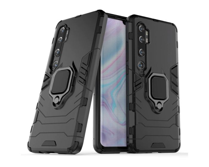 Ring Armor Tough Rugged Case Ανθεκτική Θήκη με Kickstand - Black (Xiaomi Mi Note 10)