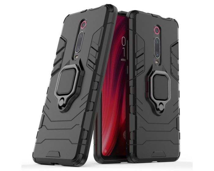 Ring Armor Tough Rugged Case Ανθεκτική Θήκη με Kickstand - Black (Xiaomi Mi 9T / 9T Pro)