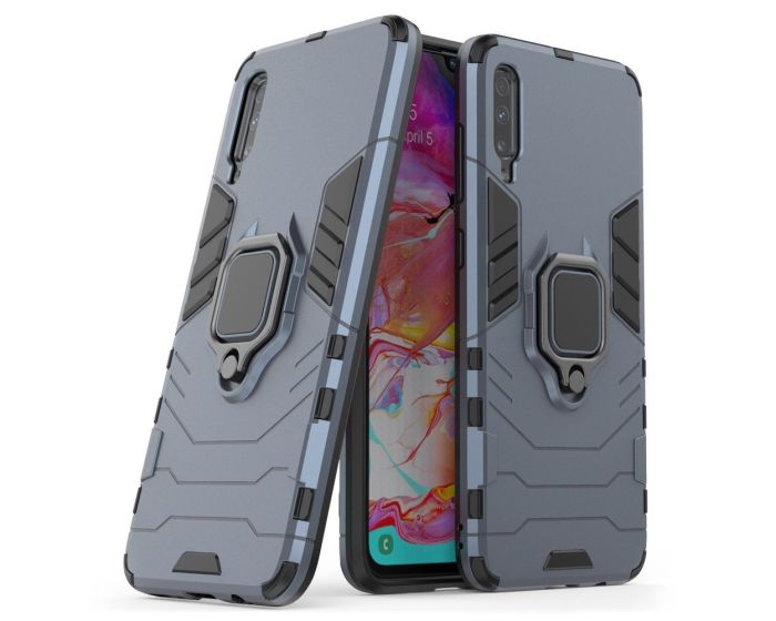 Ring Armor Tough Rugged Case Ανθεκτική Θήκη με Kickstand - Blue (Xiaomi Mi A3 / 9X)