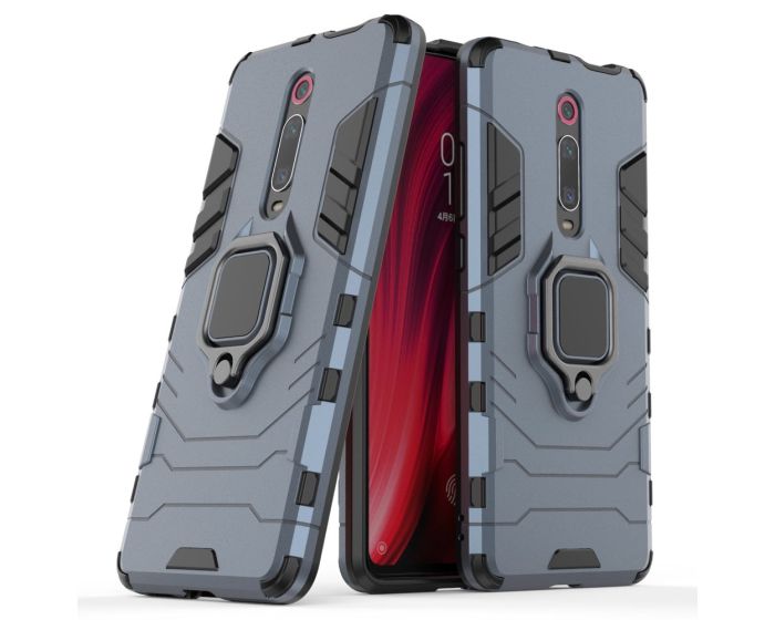 Ring Armor Tough Rugged Case Ανθεκτική Θήκη με Kickstand - Blue (Xiaomi Mi 9T / 9T Pro)