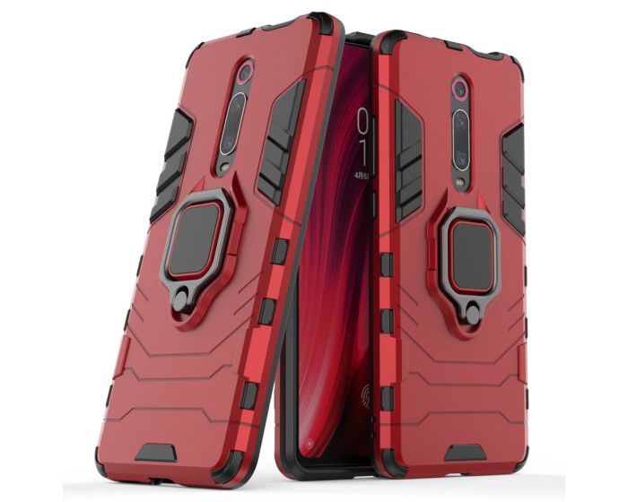 Ring Armor Tough Rugged Case Ανθεκτική Θήκη με Kickstand - Red (Xiaomi Mi 9T / 9T Pro)