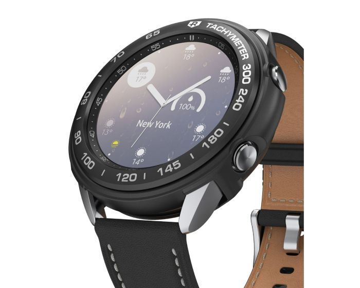 Ringke Air Sports Case + Bezel Ring (GW3-41-10) Stainless Steel Black (Samsung Galaxy Watch 3 41mm)